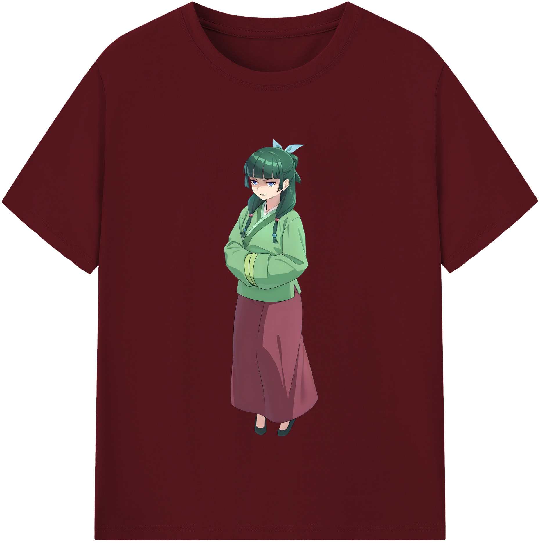 （画像用） 薬屋のひとりごと The Apothecary Diaries 綿100％半袖Tシャツ（フロントプリント）